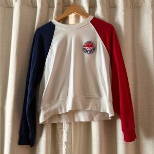 Old Navy Red, White, and Blue Sweater
